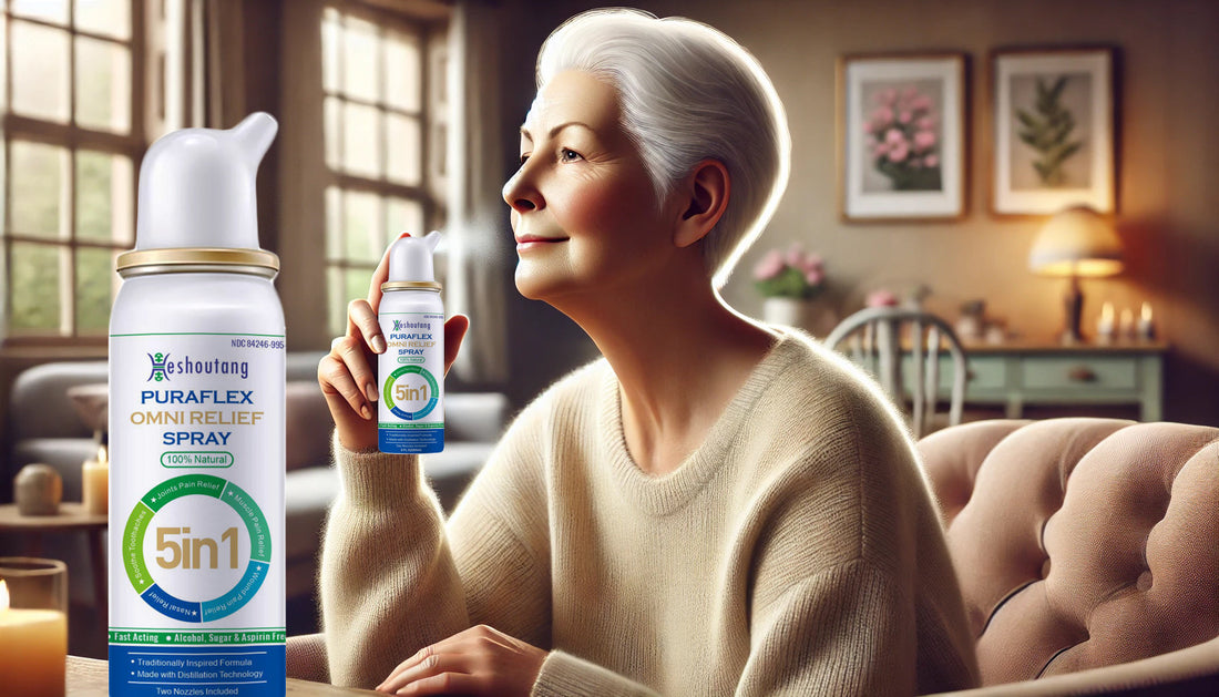 PuraFlex OmniRelief Spray Healed My Mom’s Mouth Ulcer in Just 3 Days!