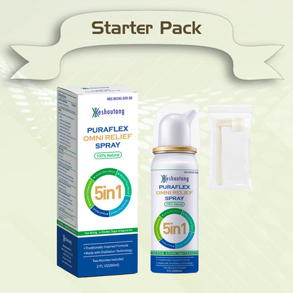 PuraFlex OmniRelief Spray|Single Relief Pack|60ml